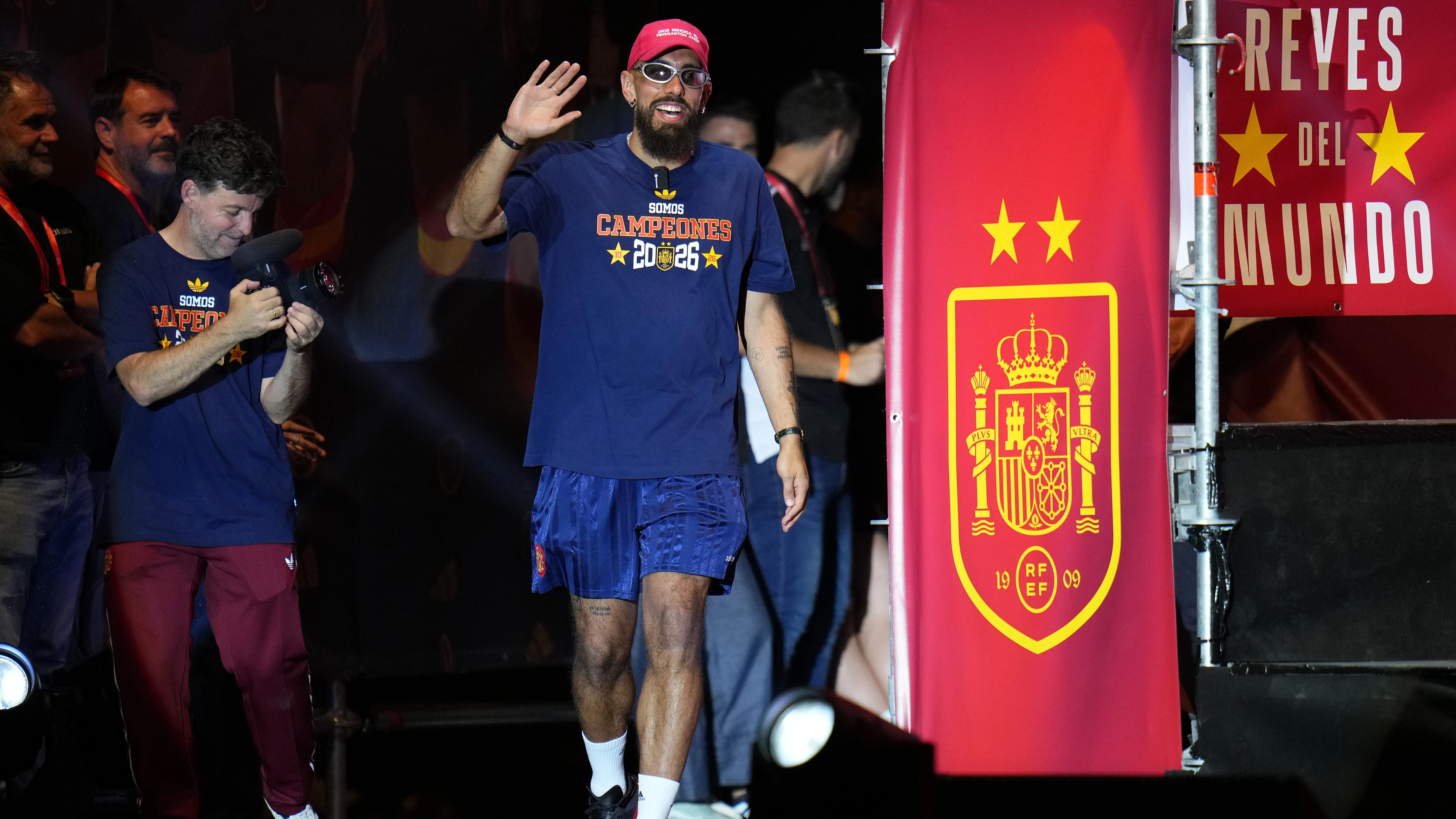 Iglesias en el festejo de España campeón [Foto: Getty]
