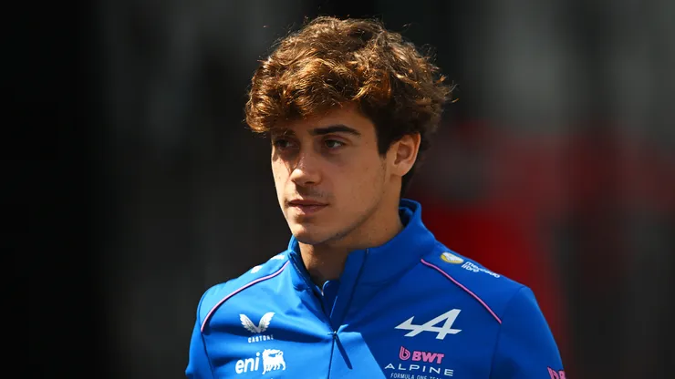 Franco Colapinto en su llegada al GP de Hungría 2026