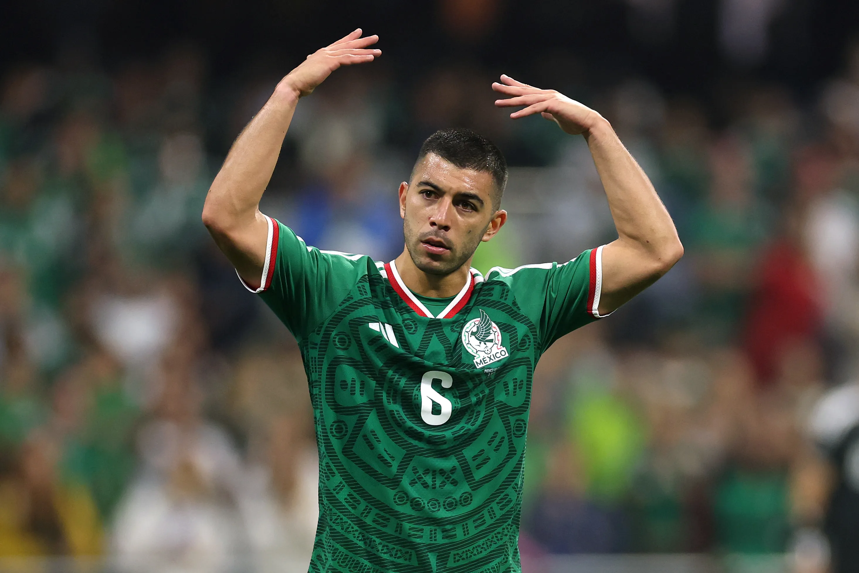 Erik Lira fue uno de los jugadores más destacados de México en el Mundial (Getty Images)