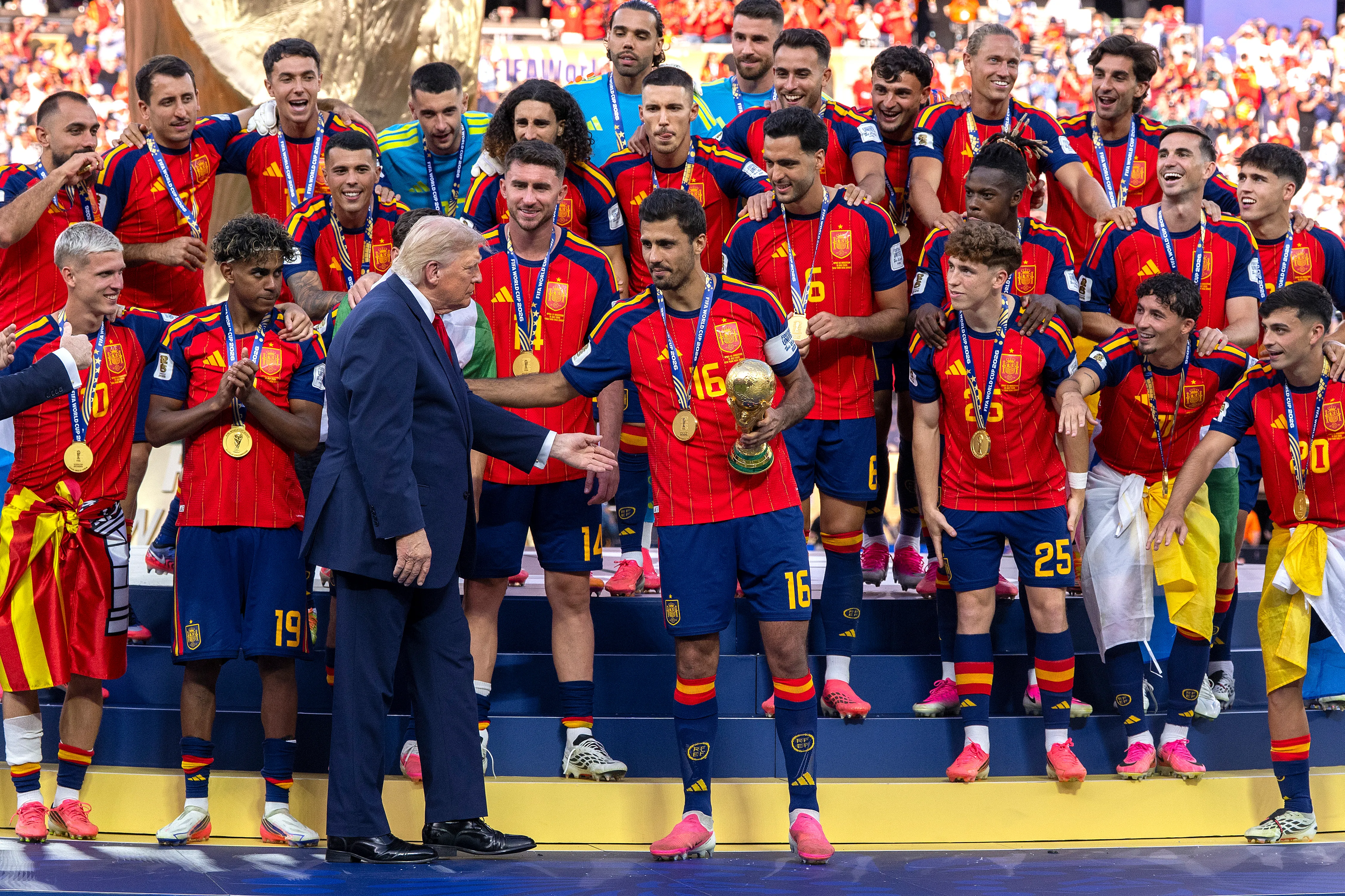 España campeón del mundo en Estados Unidos (Getty Images)
