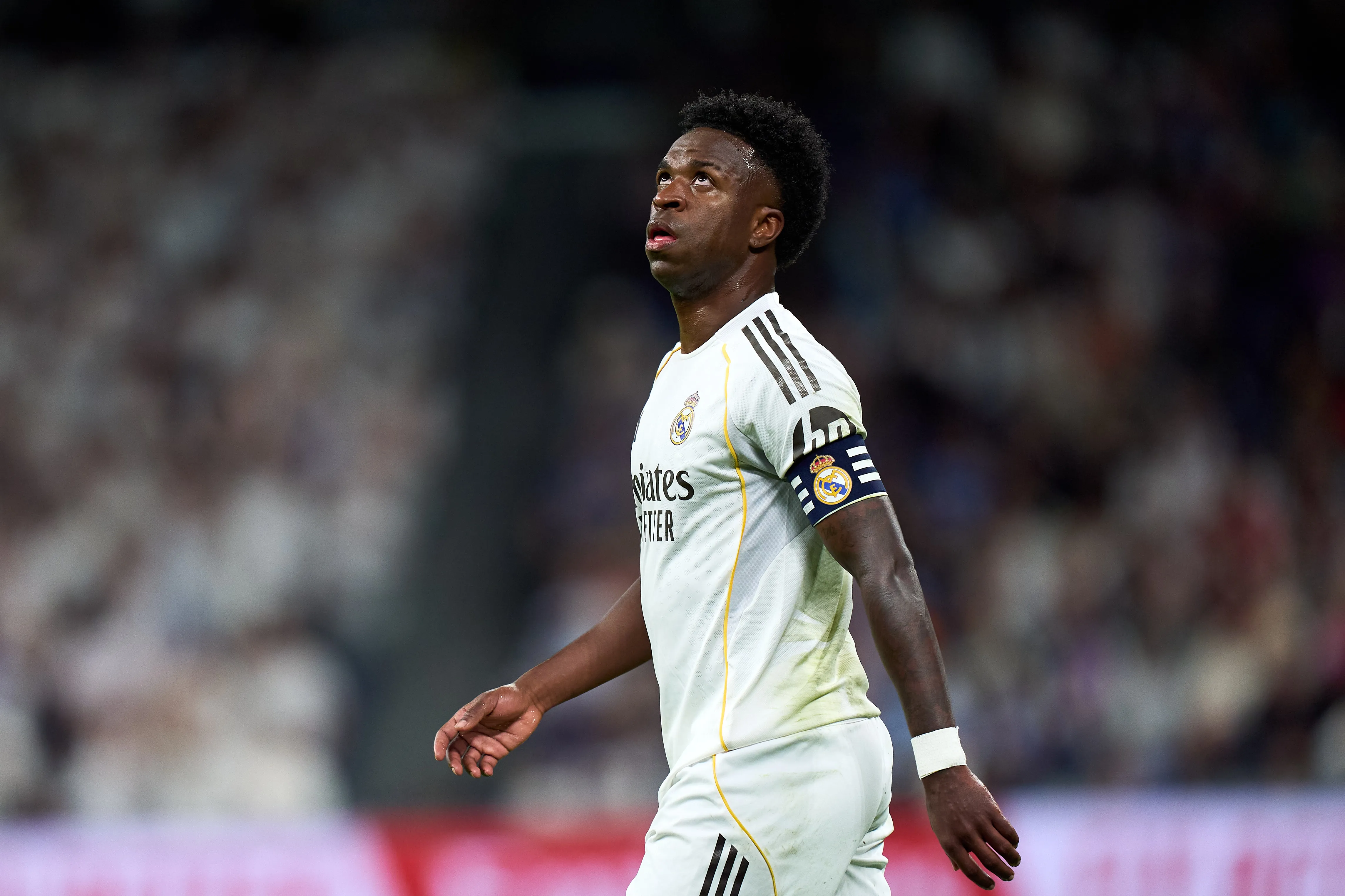 A Vinícius Jr le queda un año de contrato con Real Madrid (Getty Images)
