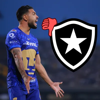 ¡Quiere revancha! Nathan Silva rechazó un llamado de Botafogo y se queda en Pumas