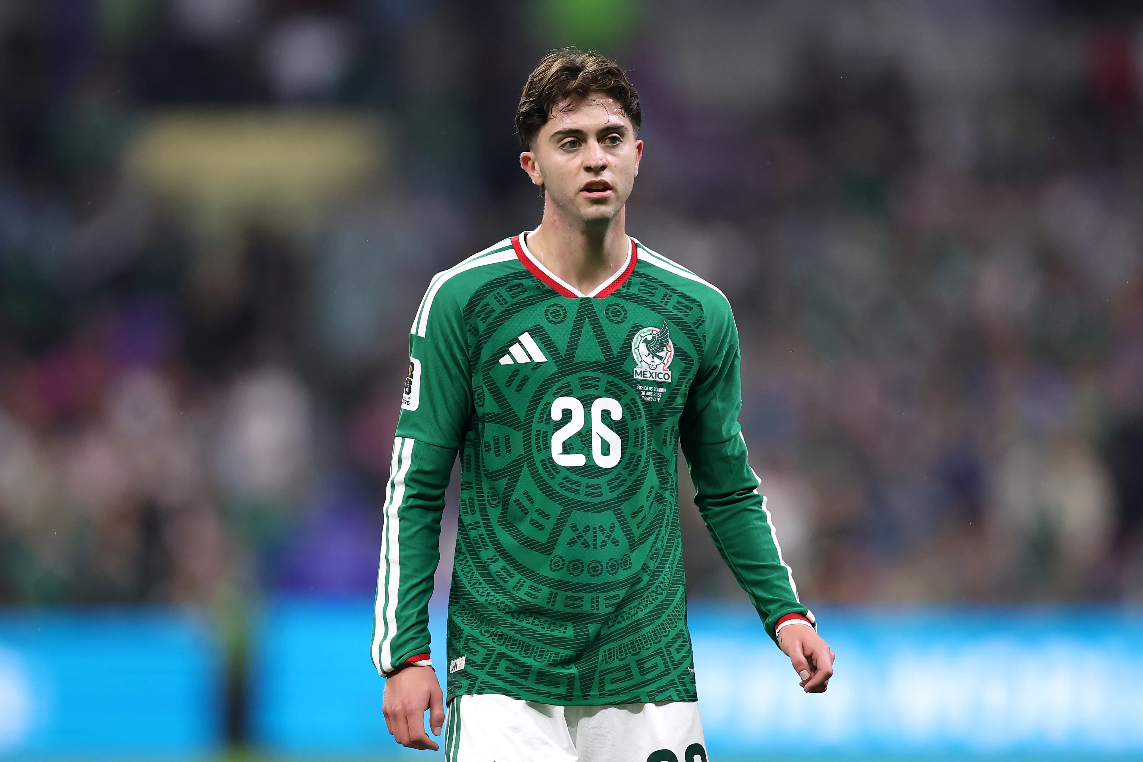 Brian Gutiérrez fue parte del Mundial 2026 con la Selección Mexicana. [Foto: Getty Images]