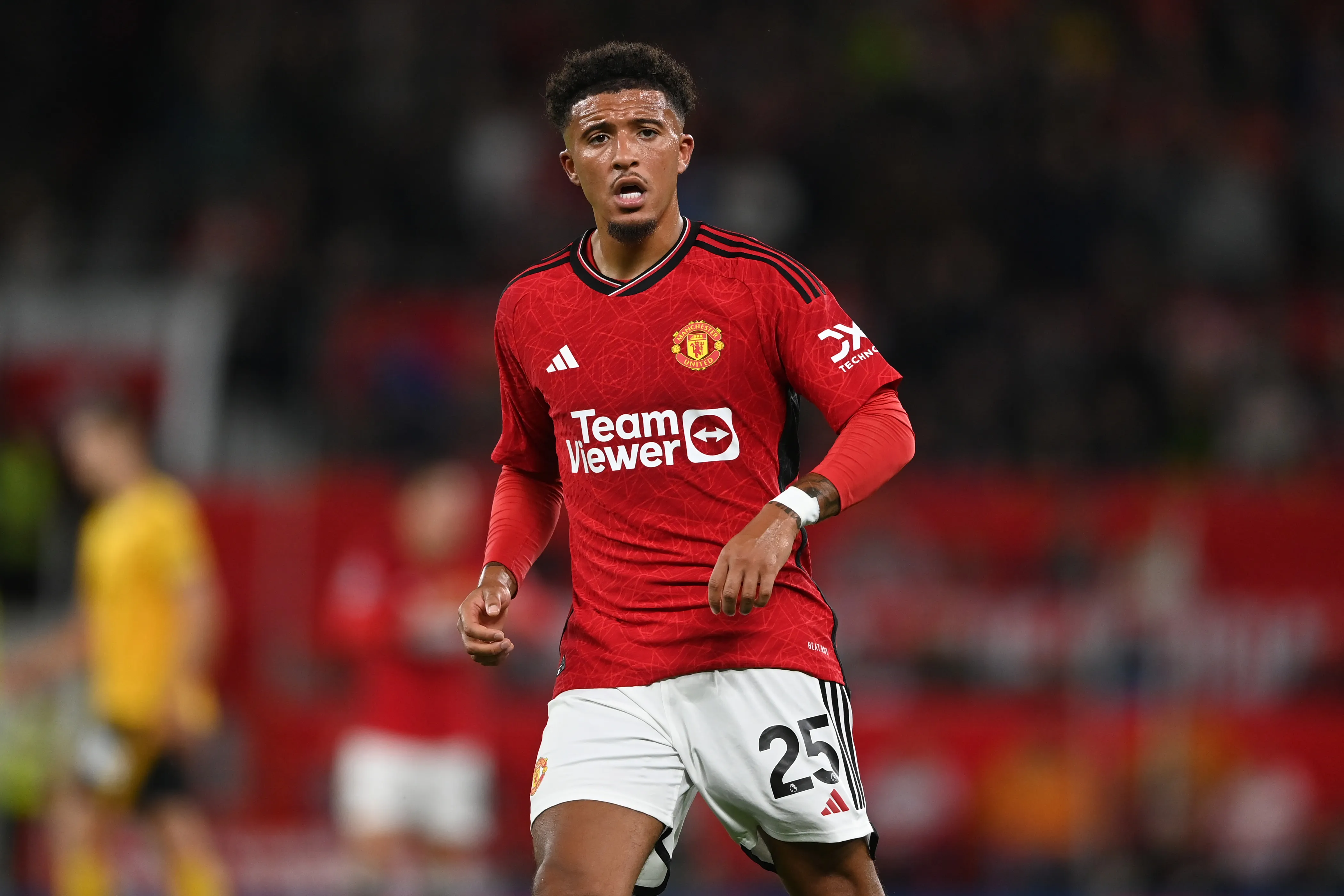 Jadon Sancho, en su paso por Manchester United (Getty Images)