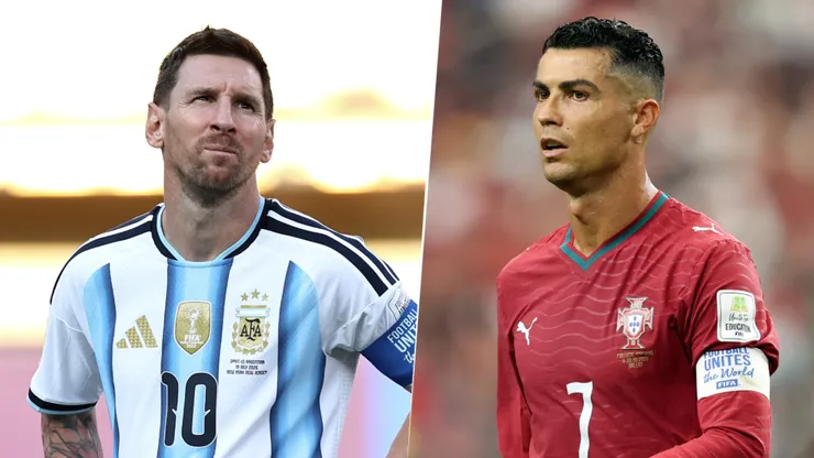 Messi vs. Cristiano Ronaldo: valores de mercado en 2026.