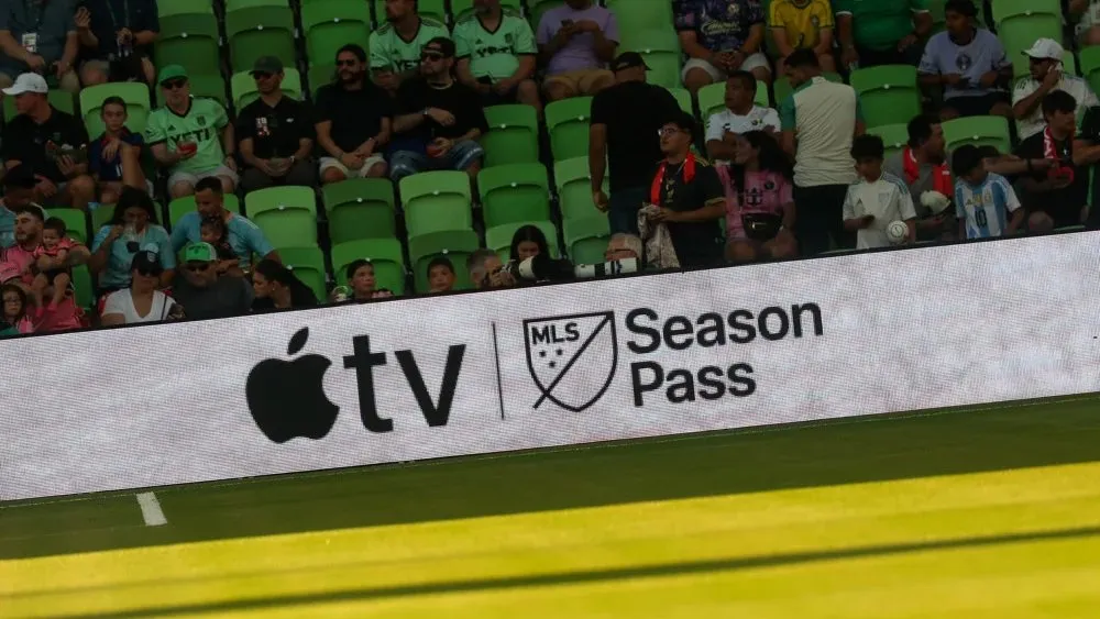 La publicidad de Apple TV en el All-Star Game [Foto: MLS]