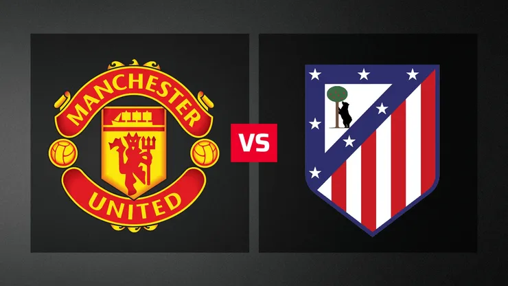 Manchester United vs. Atlético Madrid por el amistoso internacional.