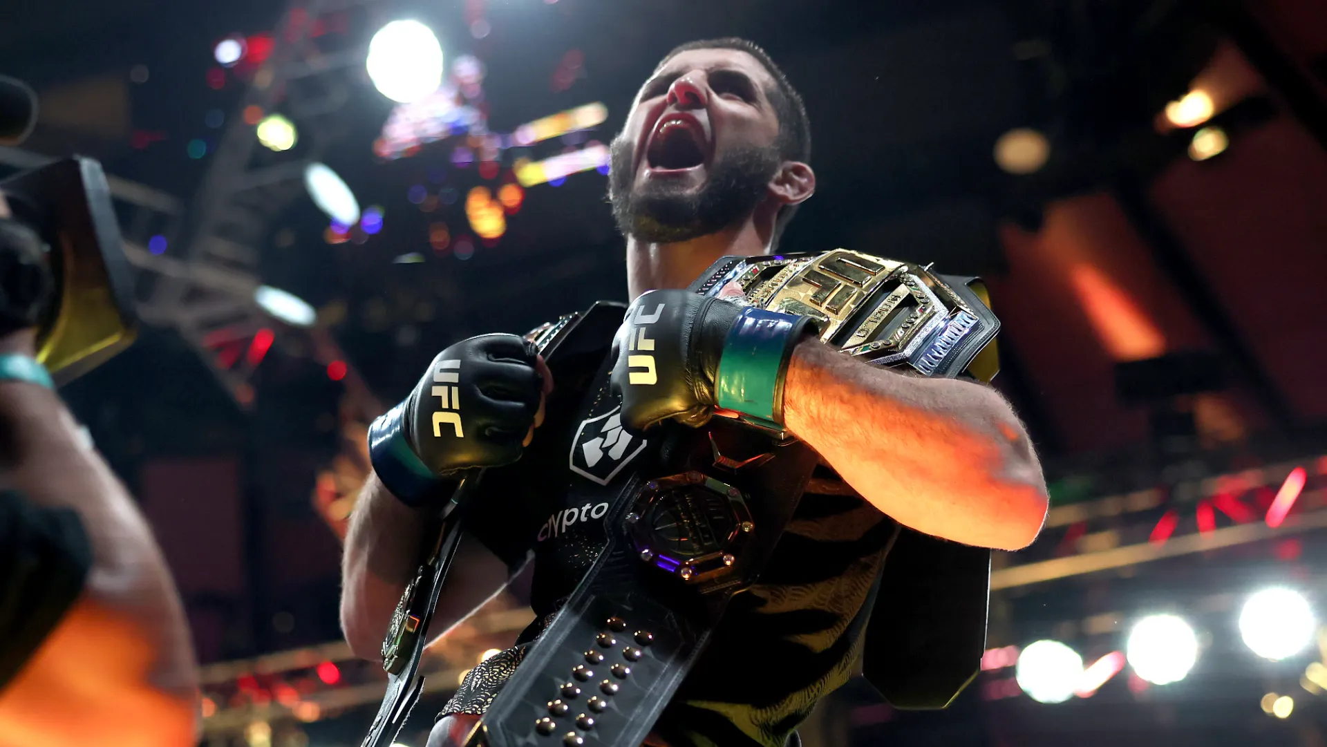 Islam Makhachev no descarta el retiro de UFC. (GETTY IMAGES)