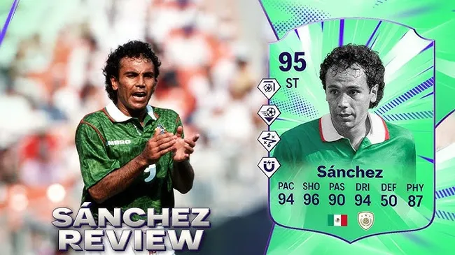 Carta especial de Hugo Sánchez en FUT 26 (Foto: @FraFilter)