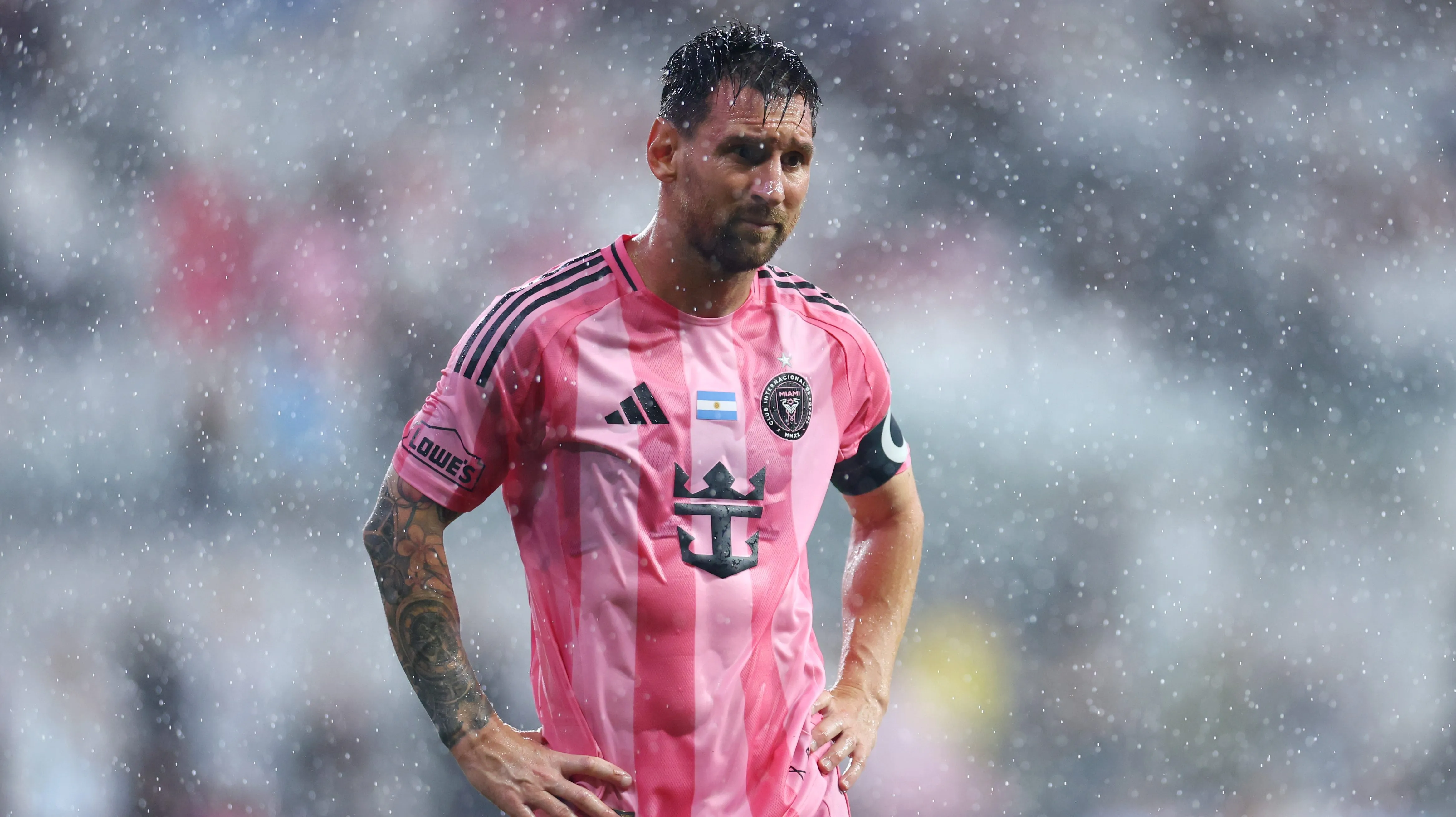 Lionel Messi se ausentaría ante Rayados (Getty Images)
