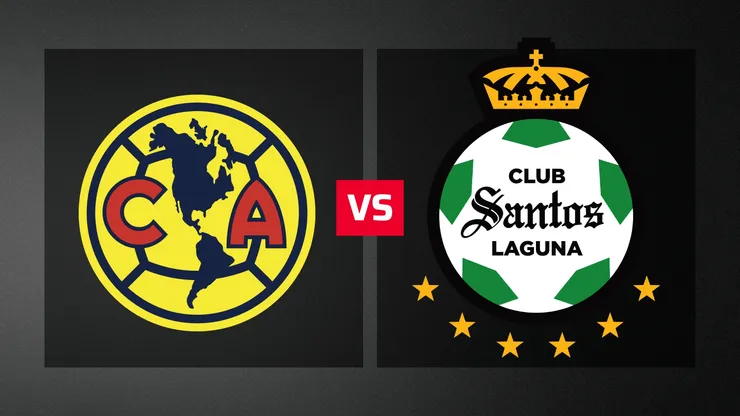 América vs. Santos Laguna por la Liga MX.