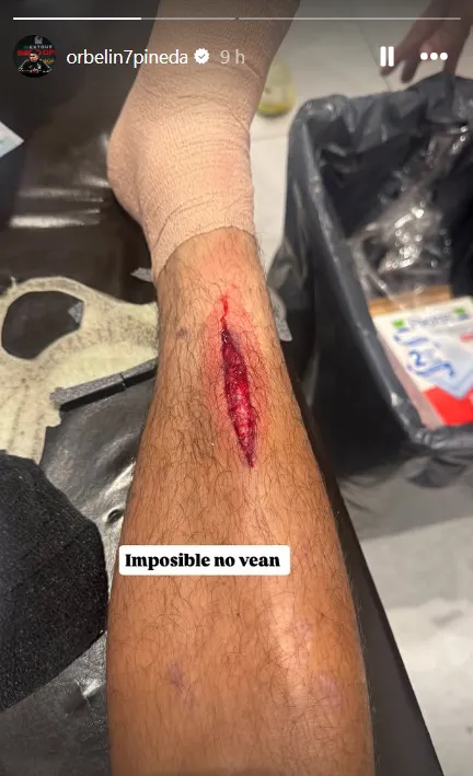 Foto: captura del Instagram de Orbelín Pineda