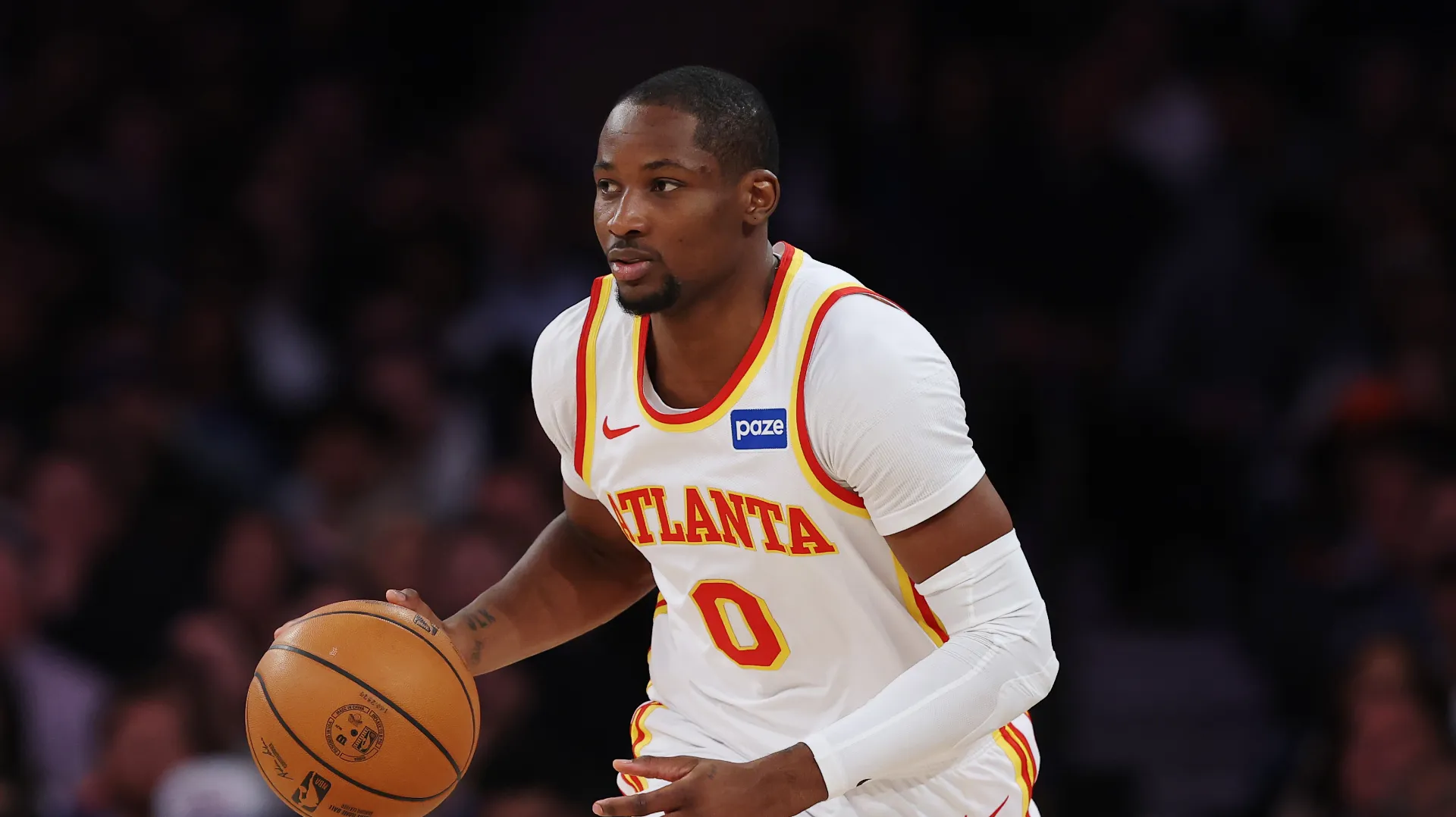 Jonathan Kuminga debe definir su futuro en la NBA. (GETTY IMAGES)