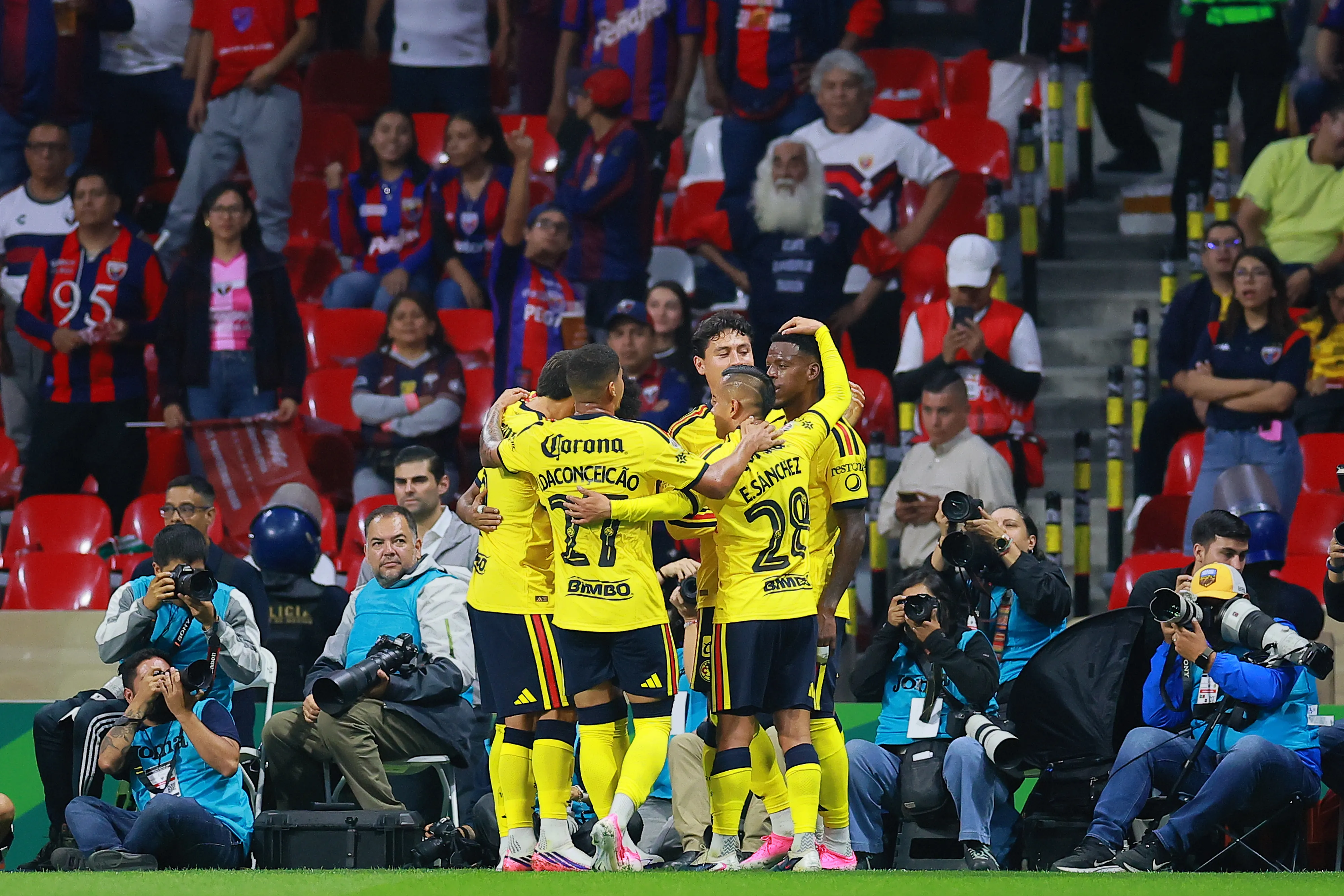 América viene de empatar con Atlante (Getty Images)