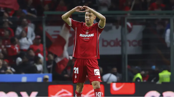 Gacelo López volvió al gol tras mucho tiempo.