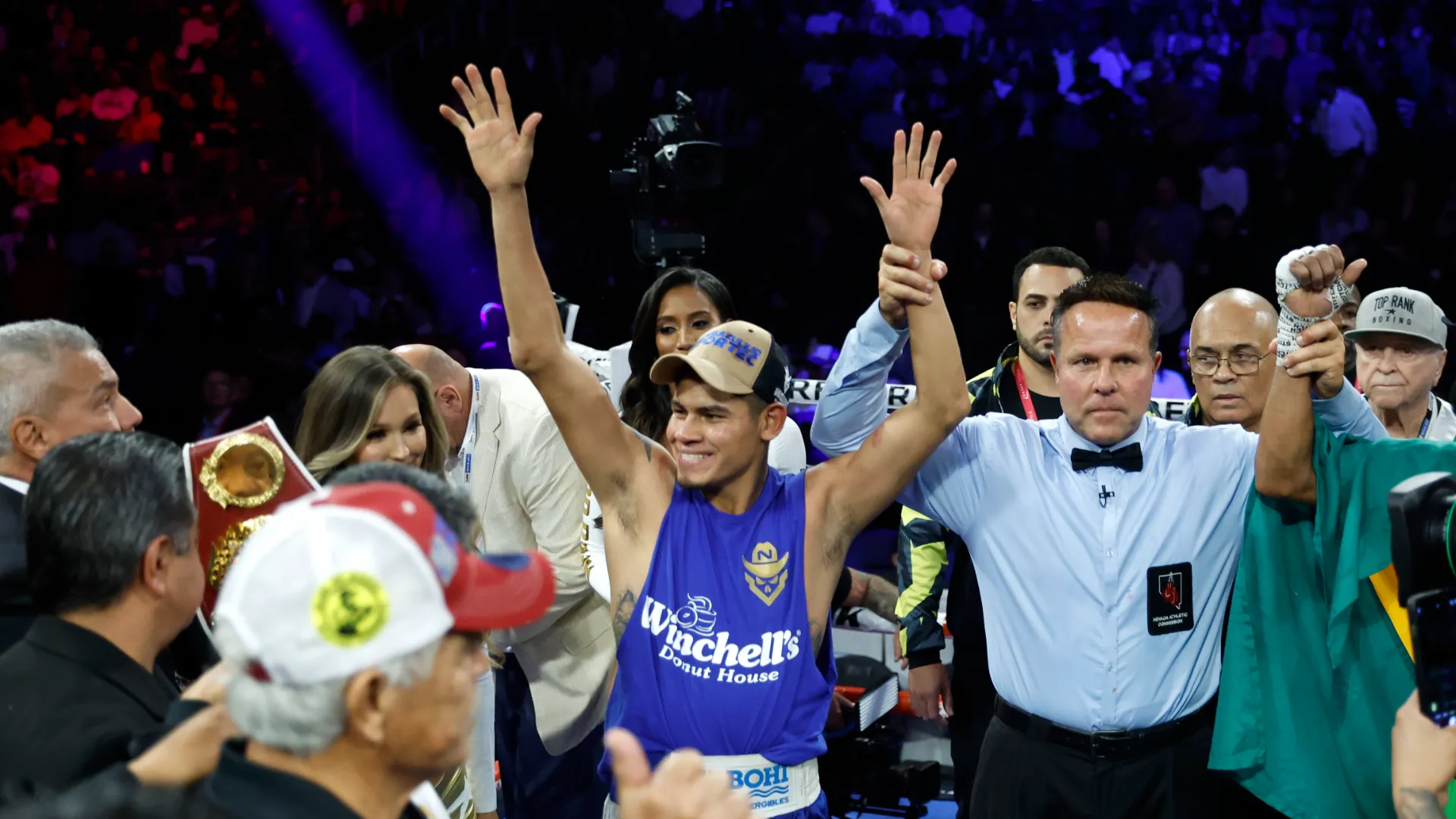 Vaquero Navarrete podría ser el próximo rival de Camarón Zepeda. (GETTY IMAGES)