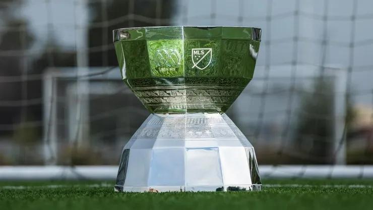 El trofeo que alzará el ganador de la Leagues Cup.