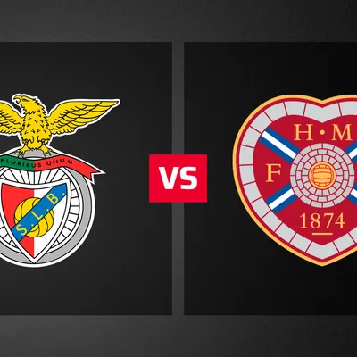 Benfica vs. Hearts: hora, dónde ver EN VIVO y alineaciones