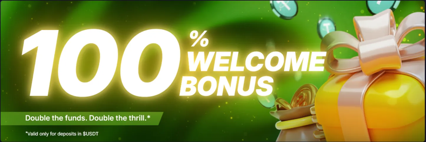 Bono de bienvenida con el código promocional Deuces