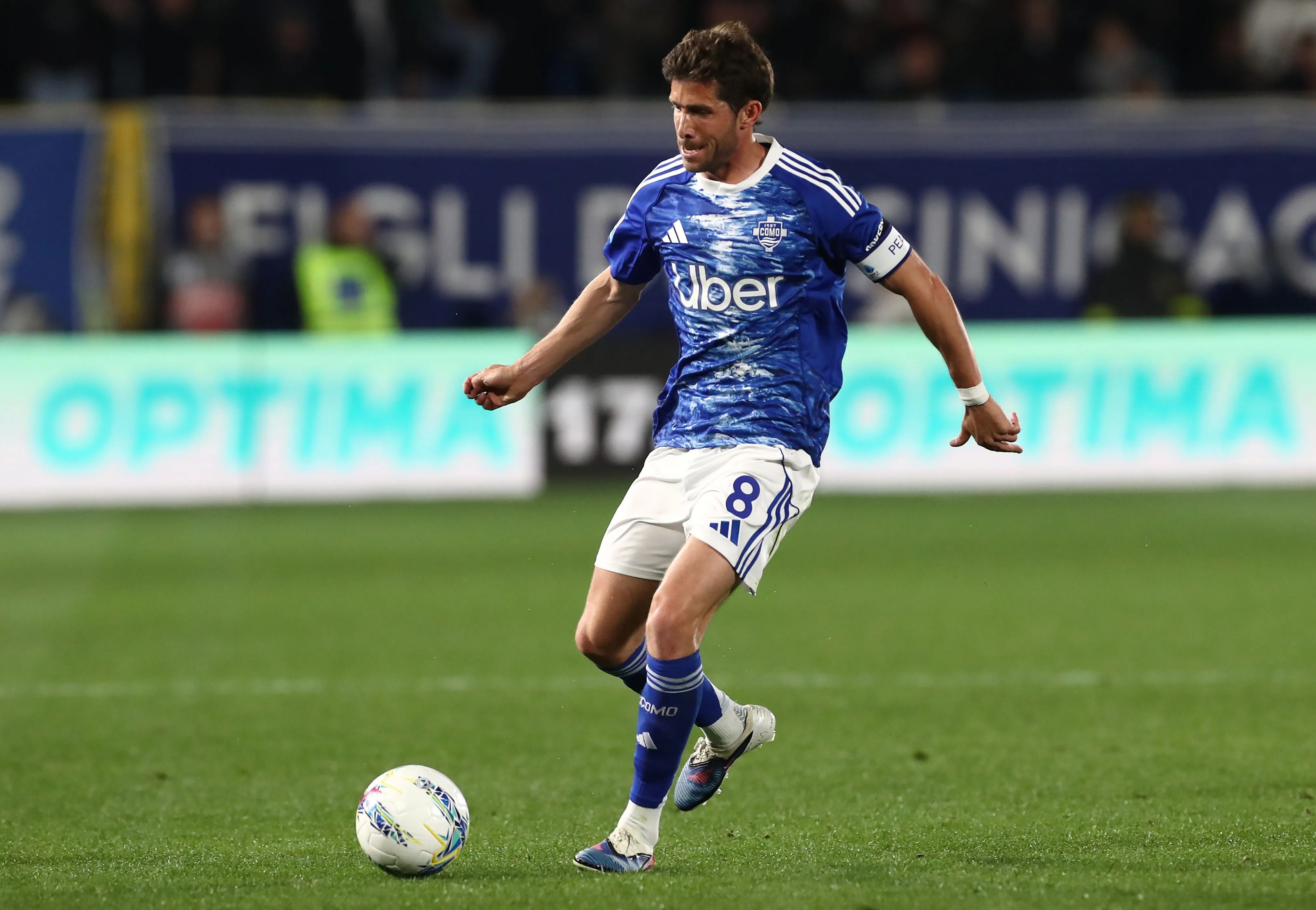 Sergi Roberto en el Como de Italia (Getty Images)