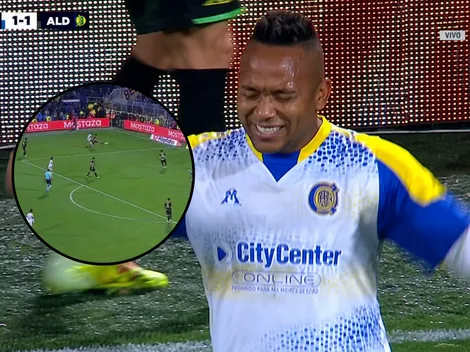 Mientras negocia con América, Campaz marcó en la remontada de Central