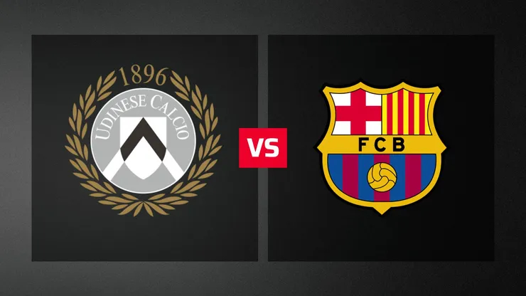 Udinese y Barcelona se enfrentan en un amistoso