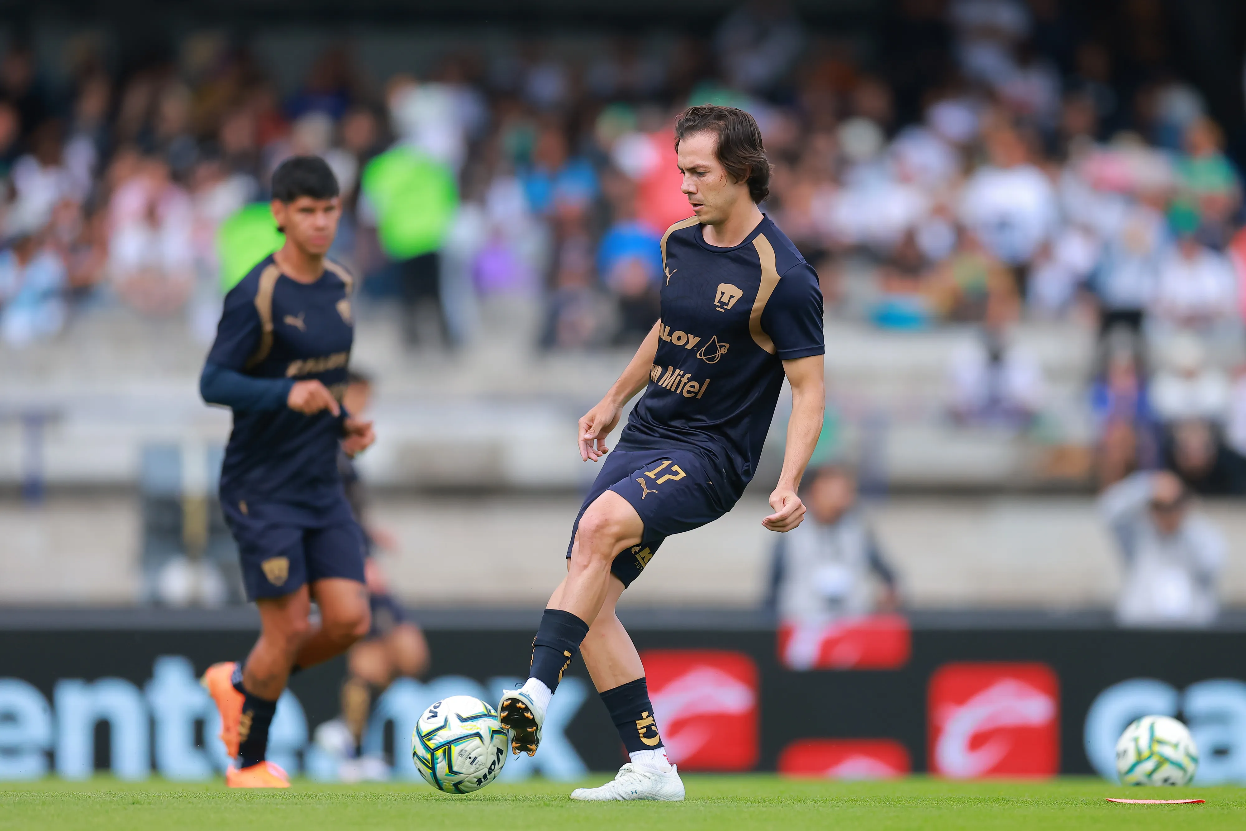 Sebastián Córdova con Pumas (Getty Images)