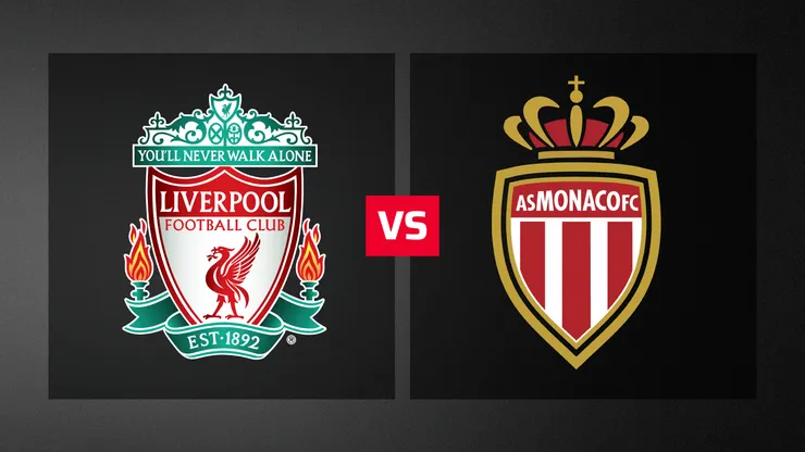Liverpool vs. Mónaco, por un amistoso internacional.