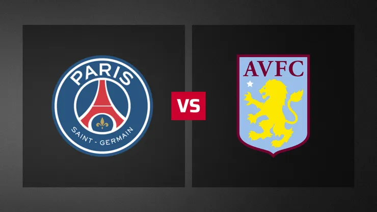 Dónde ver en vivo el PSG vs Aston Villas hoy