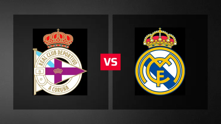 Deportivo La Coruña y Real Madrid tendrán un duelo con historia.