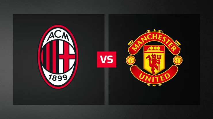 Milan y Manchester United se enfrentan en un amistoso