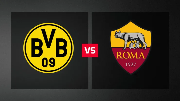 Borussia Dortmund y Roma se enfrentan en un amistoso