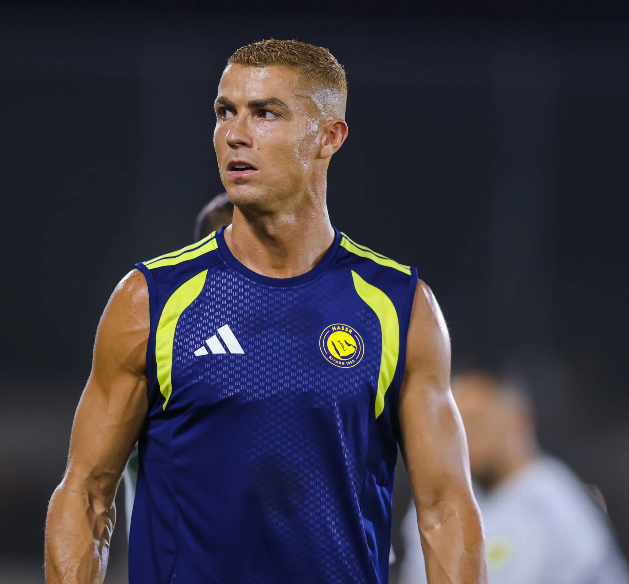 Cristiano Ronaldo estrenó nuevo look (@AlNassrFC_EN)