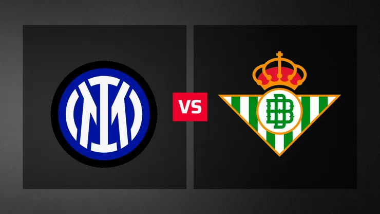 Inter y Betis chocan en Bari por un amistoso de pretemporada