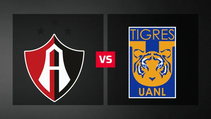 Atlas vs. Tigres por la Liga MX.