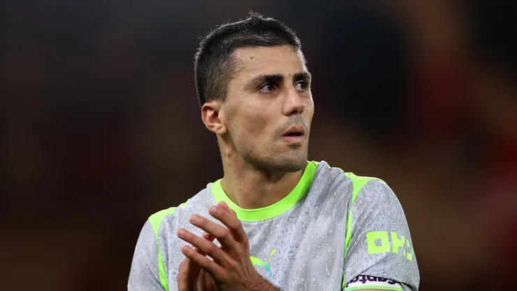 Rodri no será parte de la final de la Community Shield.