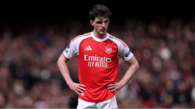 Declan Rice se perderá el encuentro de Arsenal ante Manchester City.