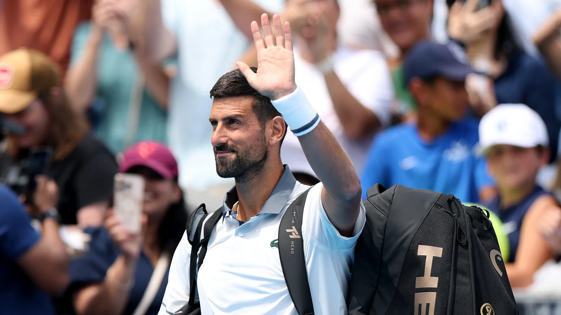 Novak Djokovic anhela conseguir un título de Grand Slam más. (GETTY IMAGES)