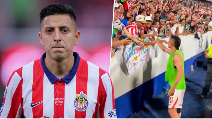 Roberto Alvarado protagonizó un emotivo momento con una aficionada