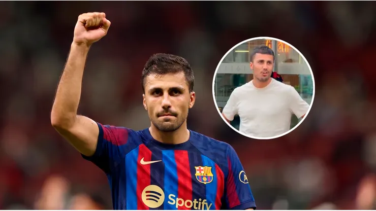Rodri aterrizó en Barcelona para firmar su contrato