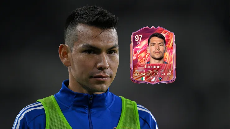 Hirving Lozano tiene una nueva carta de 97 de media en EA FC 26