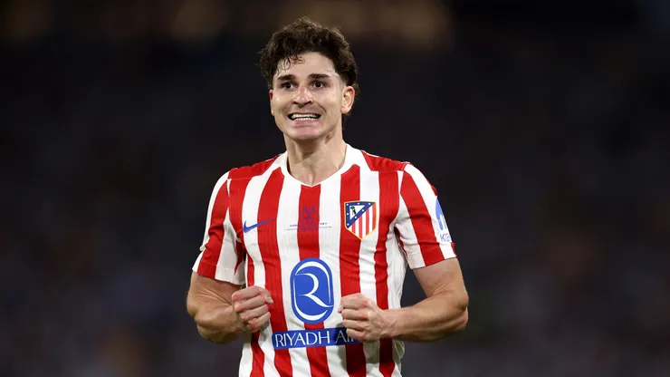 Atlético Madrid no contará con Julián Álvarez.
