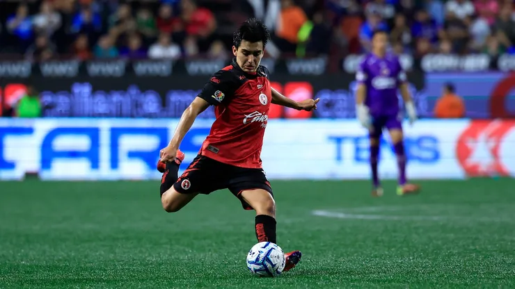 Gilberto Mora, centrocampista de Xolos de Tijuana, en el triunfo sobre Cruz Azul en el Apertura 2026.