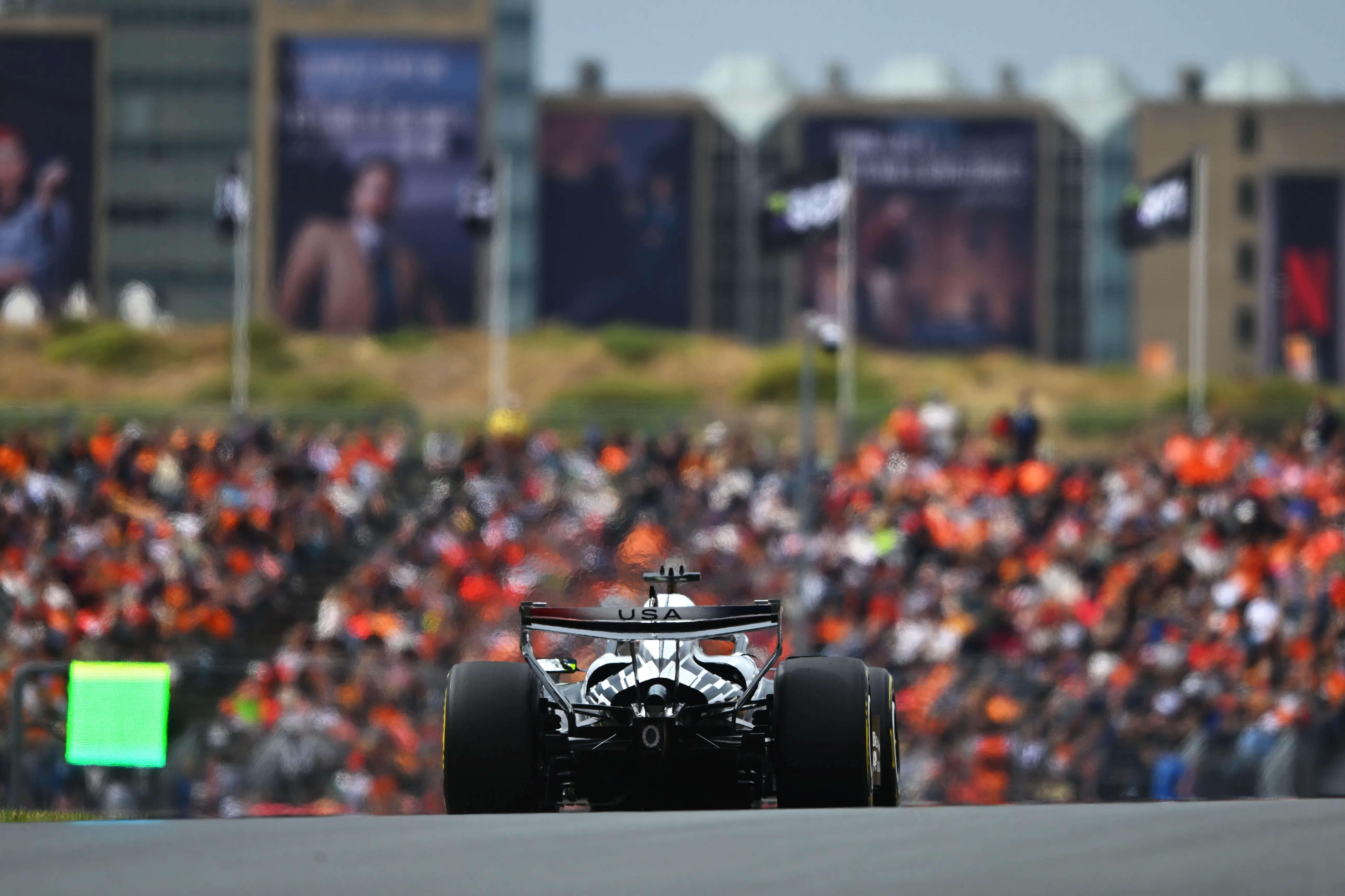 Checo Pérez en la FP1 del Gran Premio de Países Bajos 2026 (Getty Images)