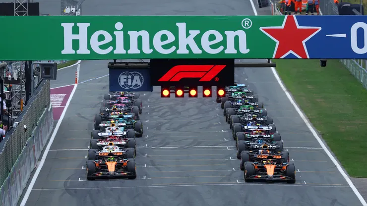Parrilla de salida del circuito de Zandvoort
