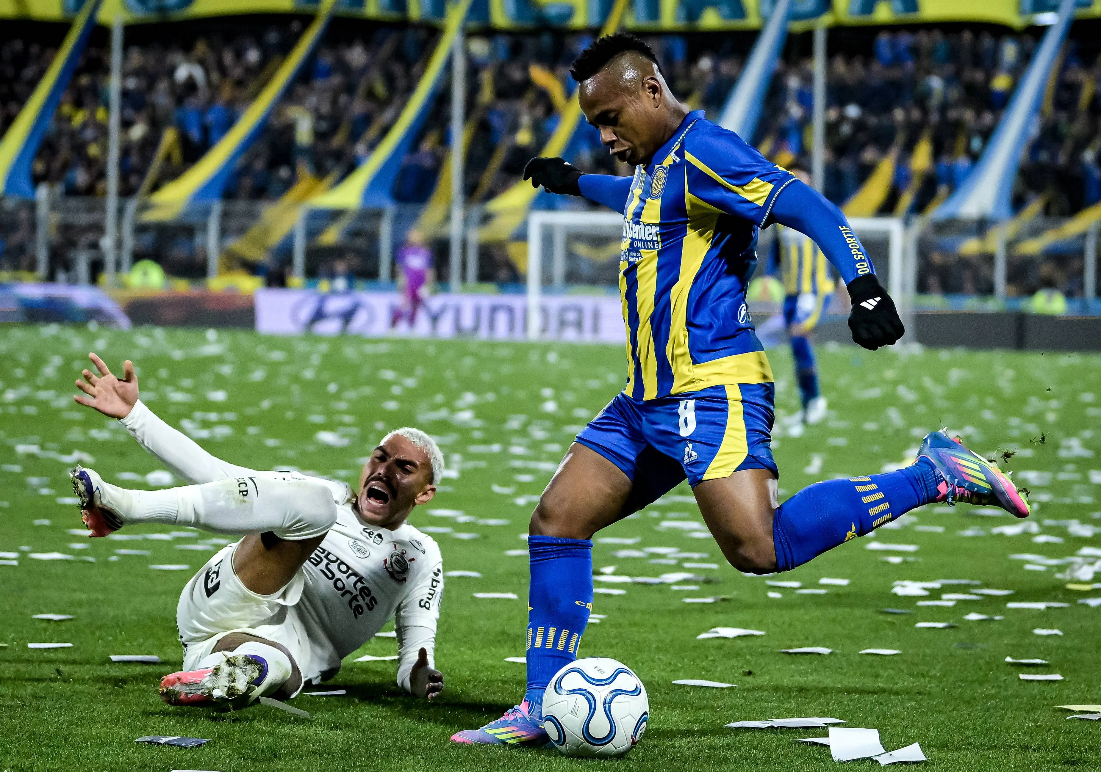 Jáminton Campaz en Rosario Central (Getty Images)