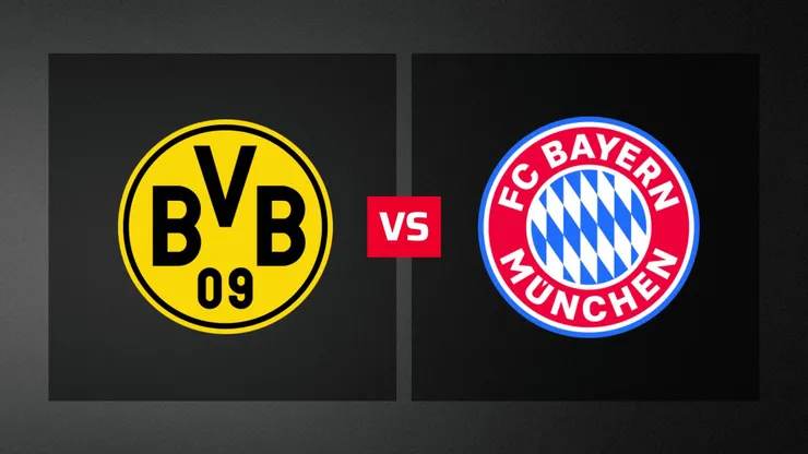 Borussia Dortmund y Bayern Múnich se enfrentan este sábado