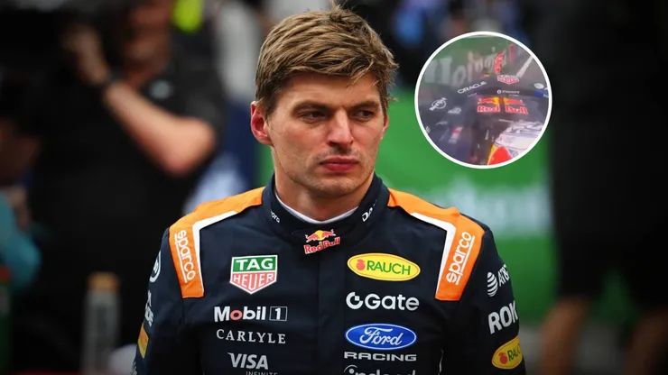 Max Verstappen tuvo un accidente en el GP de los Países Bajos
