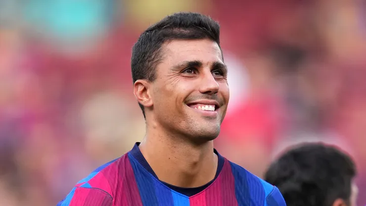 Rodri aún no suma minutos como titular en Barcelona.