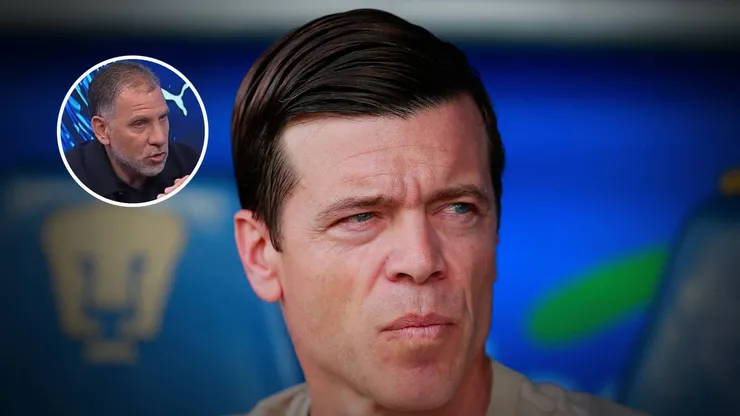 Esteban Solari, el entrenador de Pumas